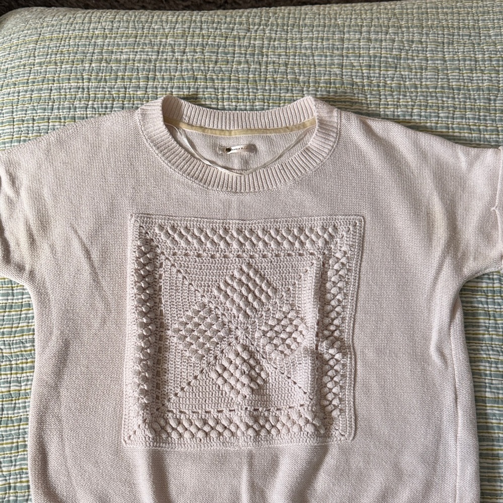 Chic Cream Knit Sweater for Women
